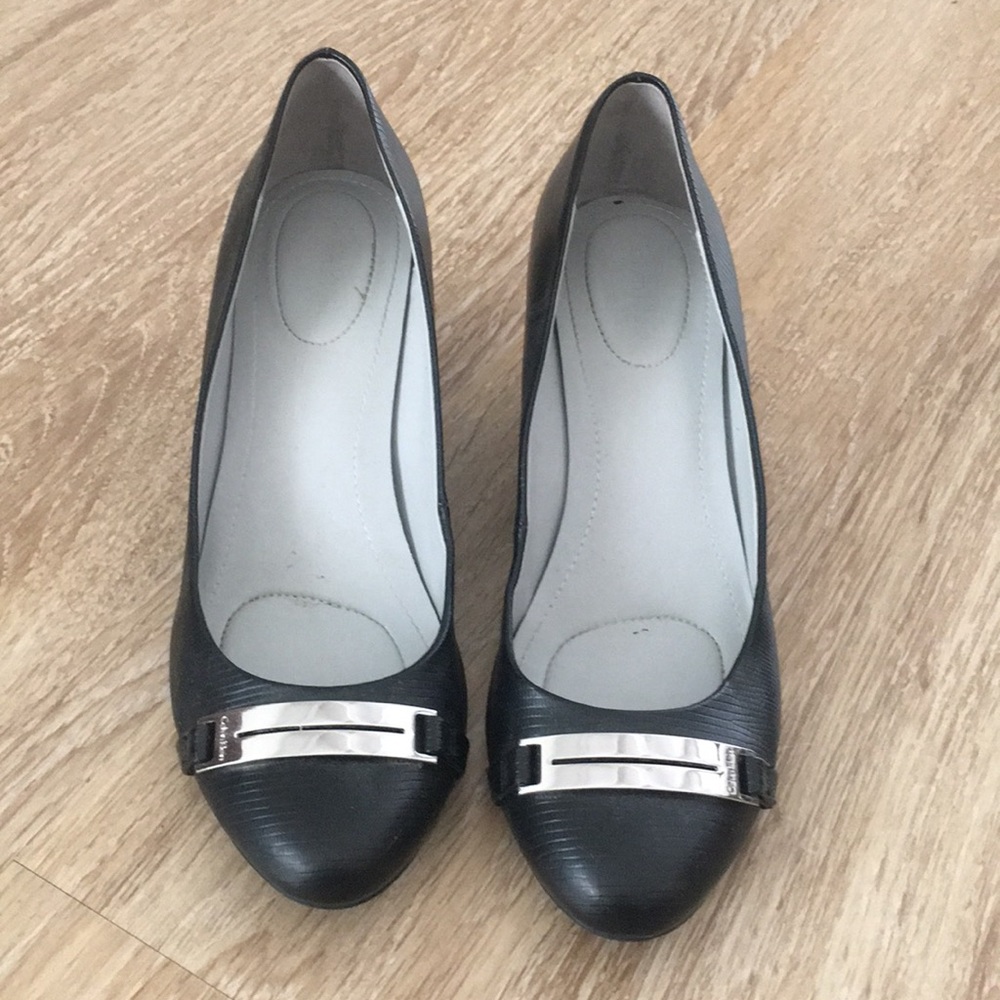 Calvin Klein wedge shoes